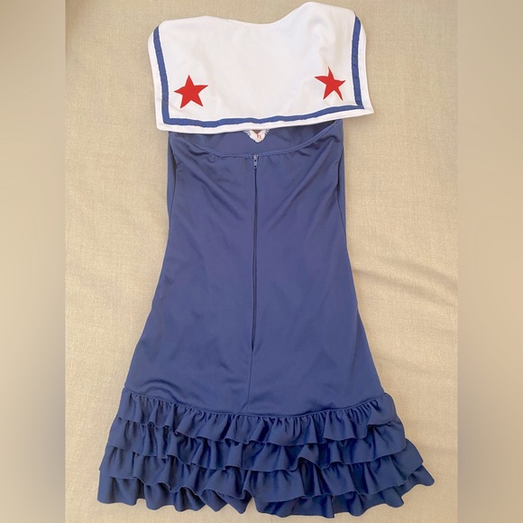 Leg Avenue Sweetheart Sailor Costume Dress - Picture 2 of 8